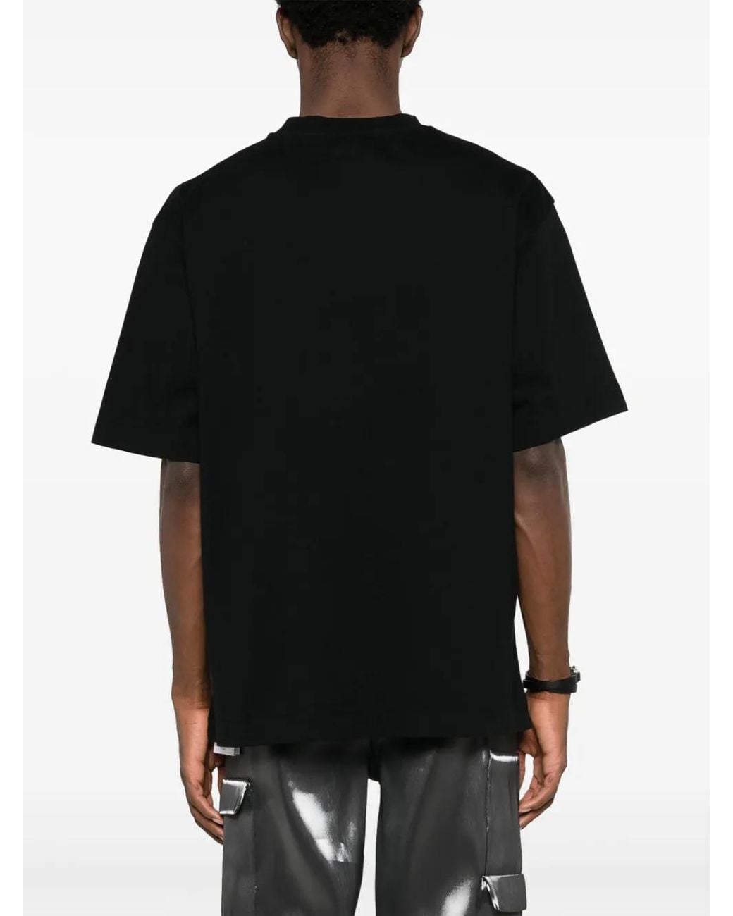 Off-White c/o Virgil Abloh Black Off Stamp Skate S/S Tee for men