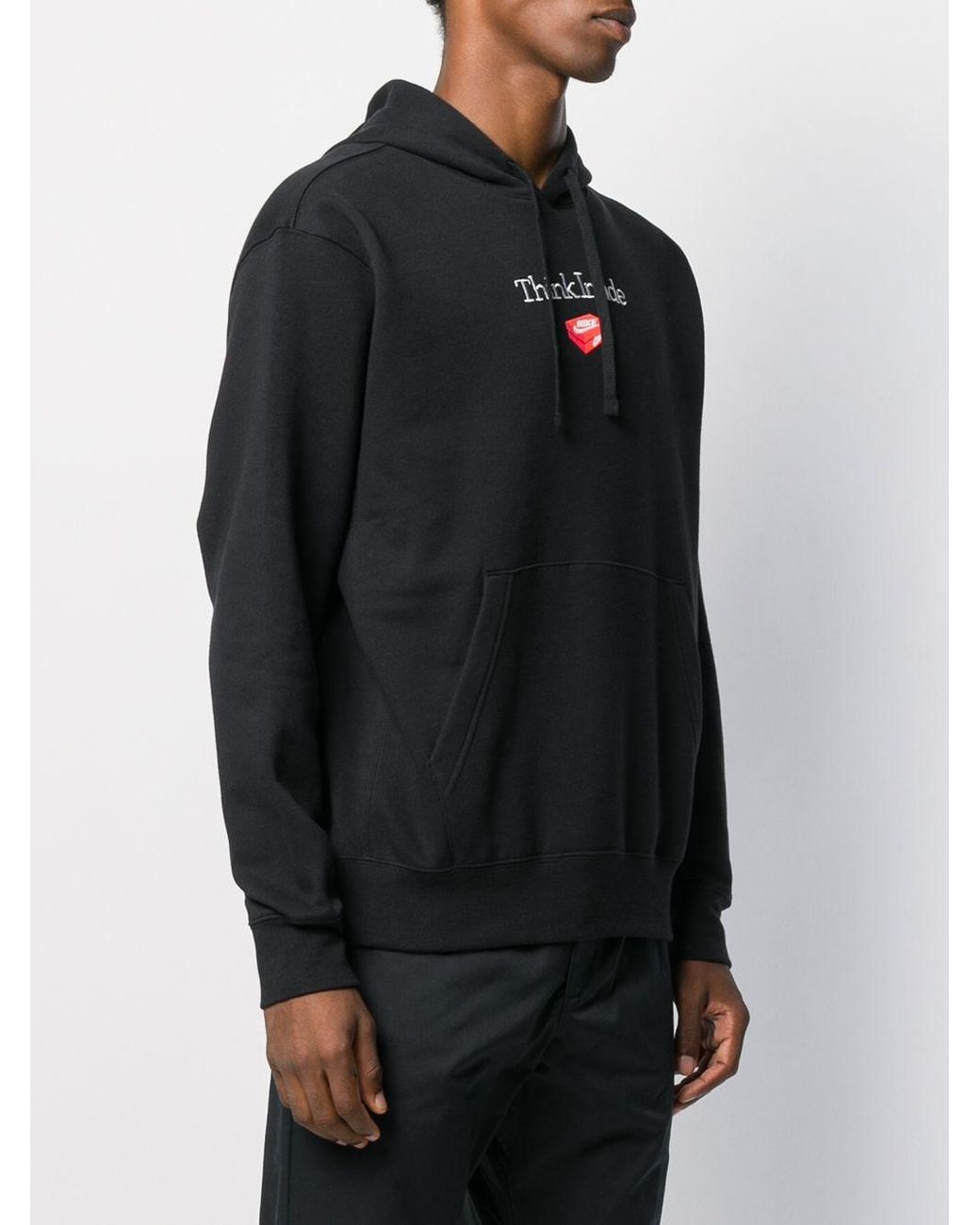 Sudadera Think Inside capucha y diseño bordado Nike de hombre de color Negro | Lyst