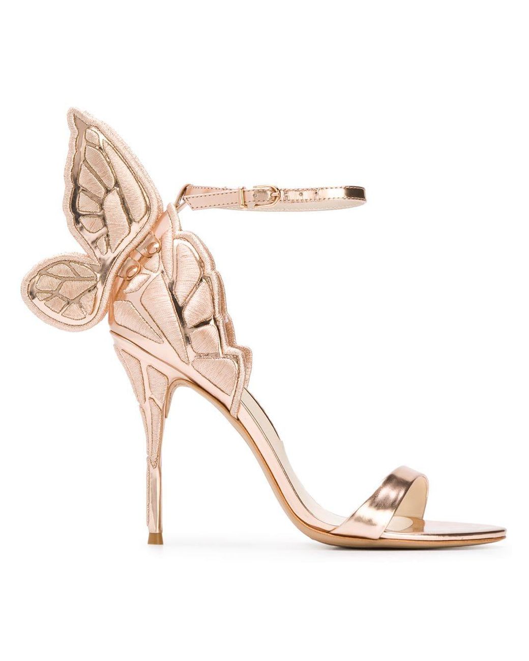 Sophia Webster Butterfly Heel Sandals in Pink | Lyst
