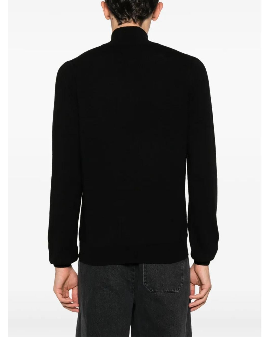 Mugler Pullover Mit Cut-Out in Black für Herren