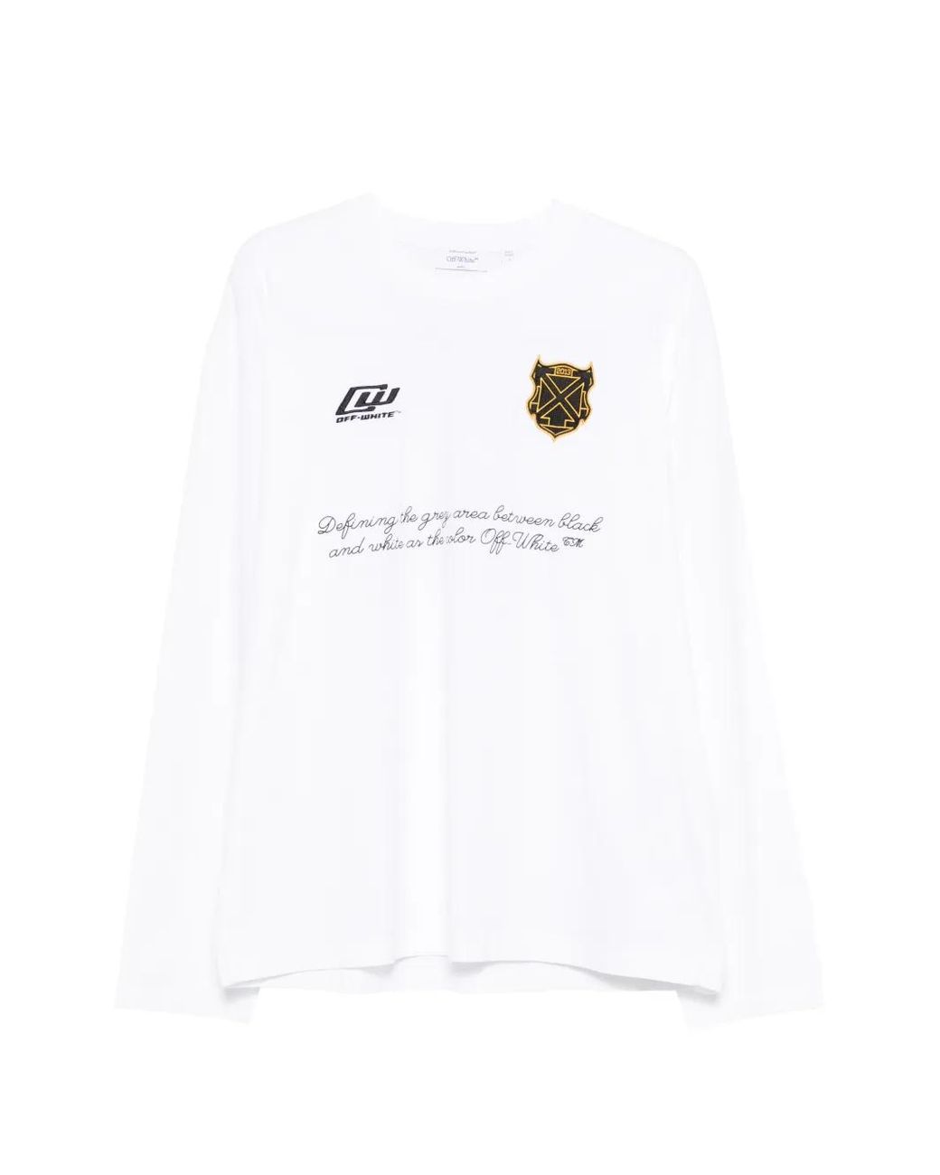 Off-White c/o Virgil Abloh White Logo Graphic T-Shirt for men
