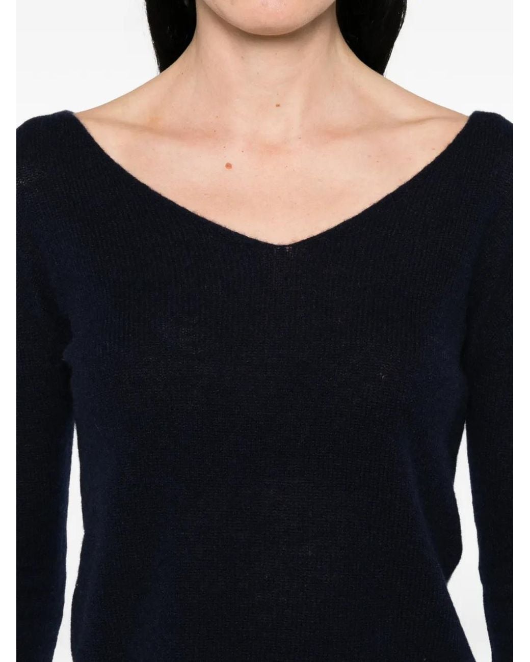 Be You Black V-Neck Sweater