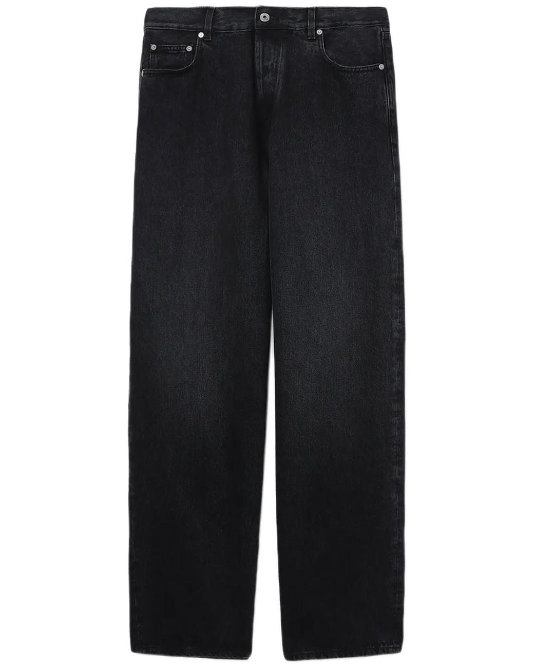 Vaqueros Rectos Off-White c/o Virgil Abloh de hombre de color Black