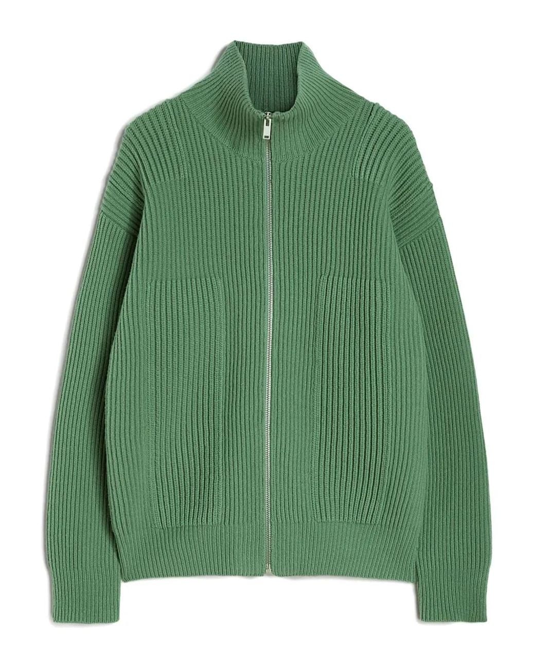 Jil Sander Wollen Vest in het Green voor heren