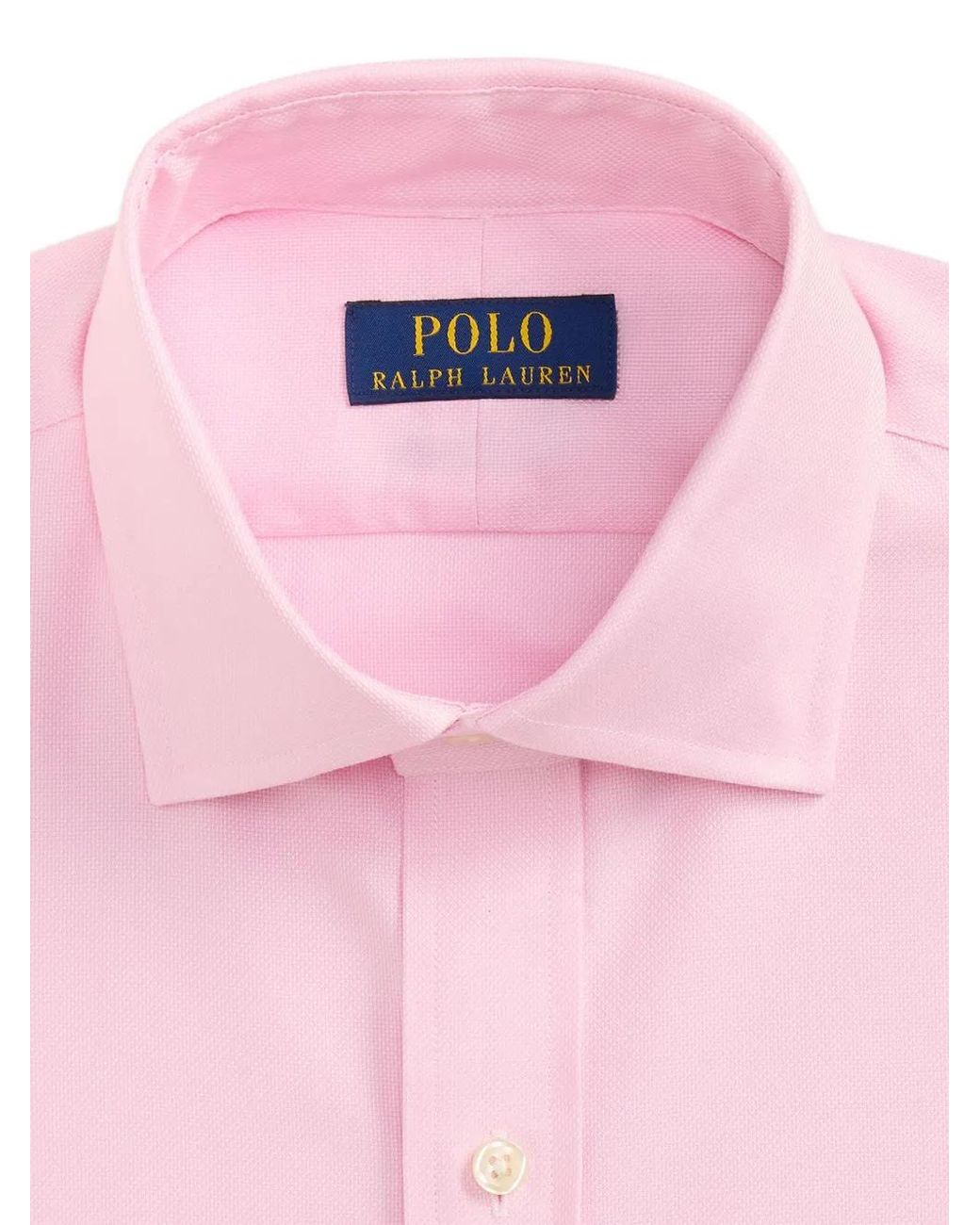 Polo Ralph Lauren Pink Buttoned Shirt for men