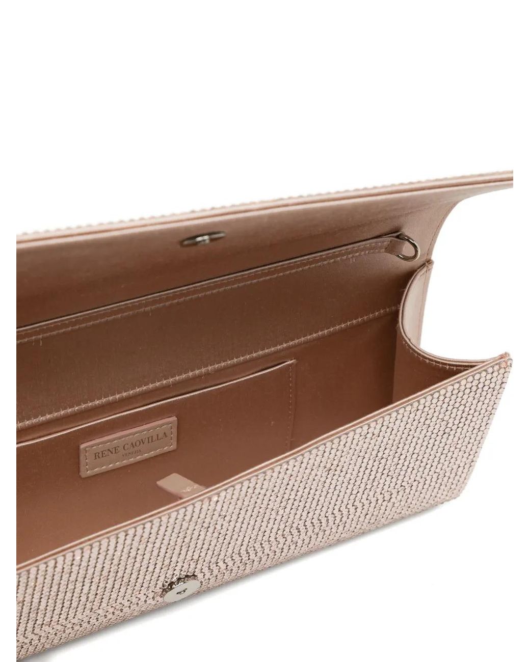 Rene Caovilla Pink Zafira Clutch Bag