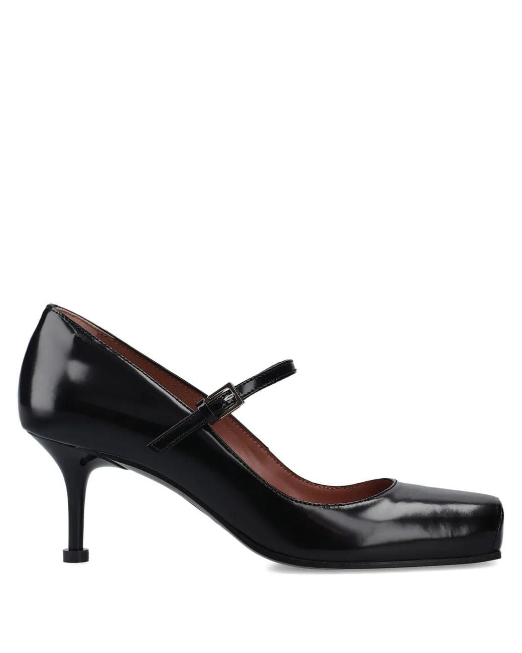 Premiata Black Escarpins À Bout Carré