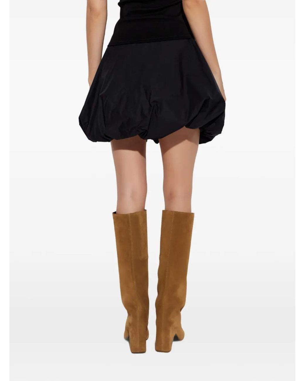 By Malene Birger Black Brey Mini Skirt