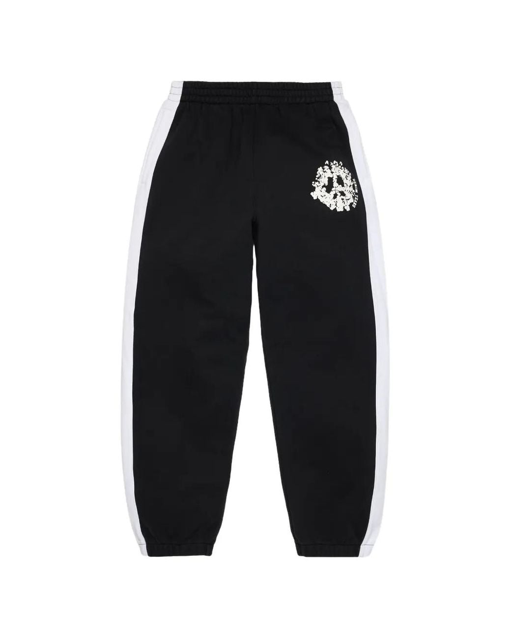 DENIM TEARS Black U-Paneled Track Pants for men