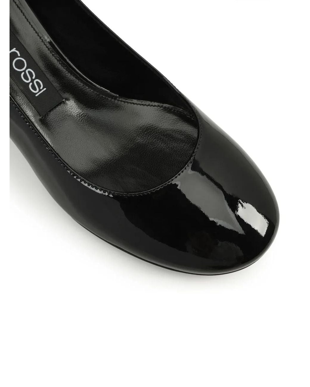 Sergio Rossi Black Pilier Pumps