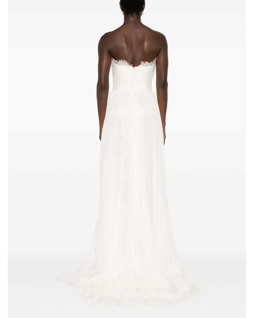 IRIS SERBAN White Shea Gown