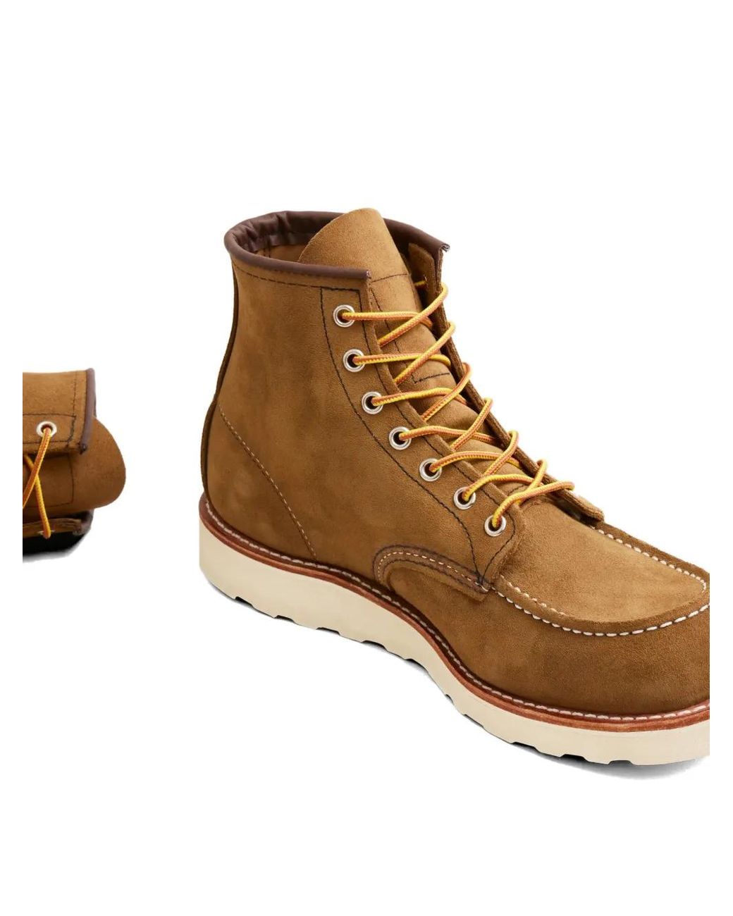Red Wing Classic Moc Lace-Up Boots in Brown for Men | Lyst UK