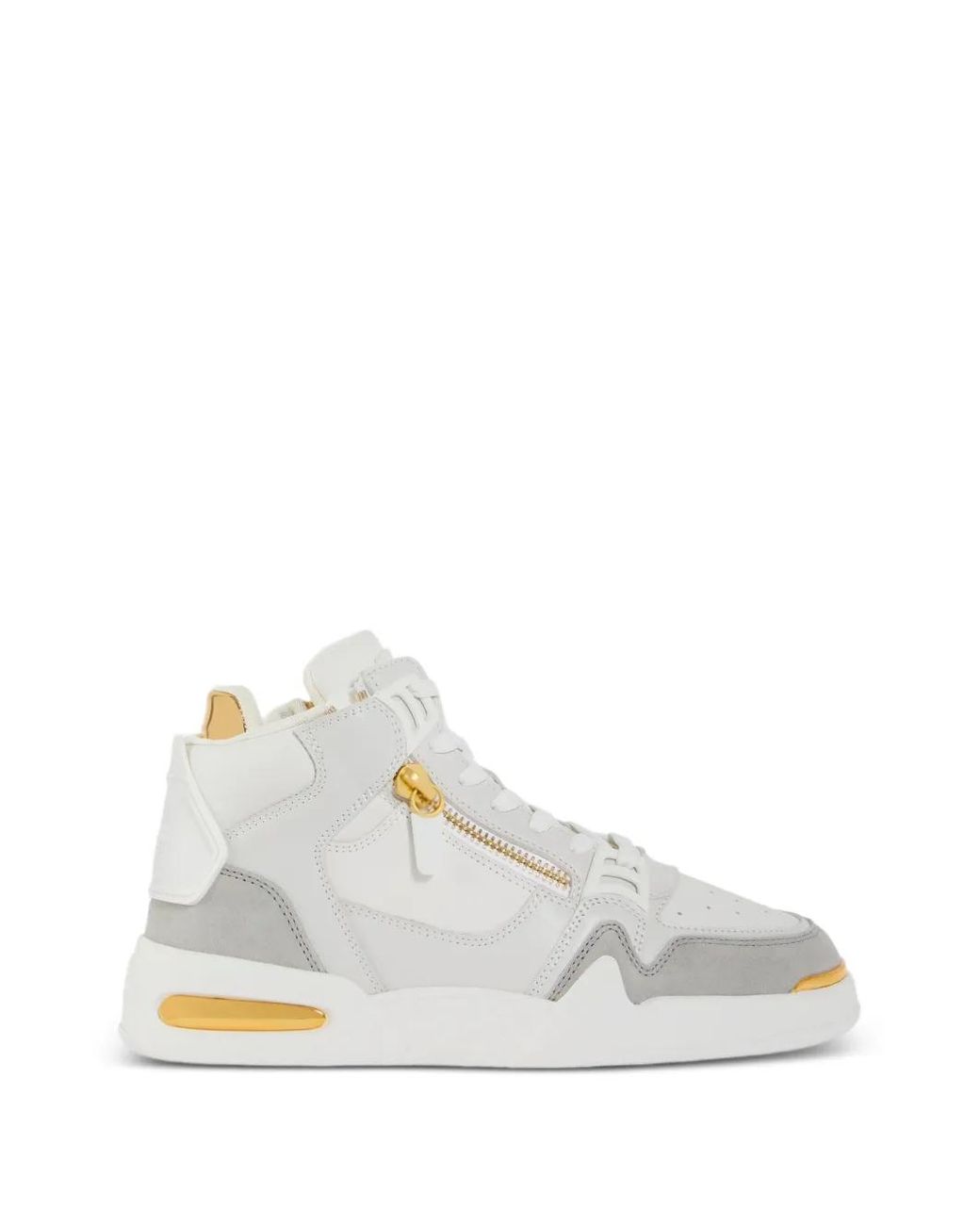 Giuseppe Zanotti White Ghost High Sneakers for men
