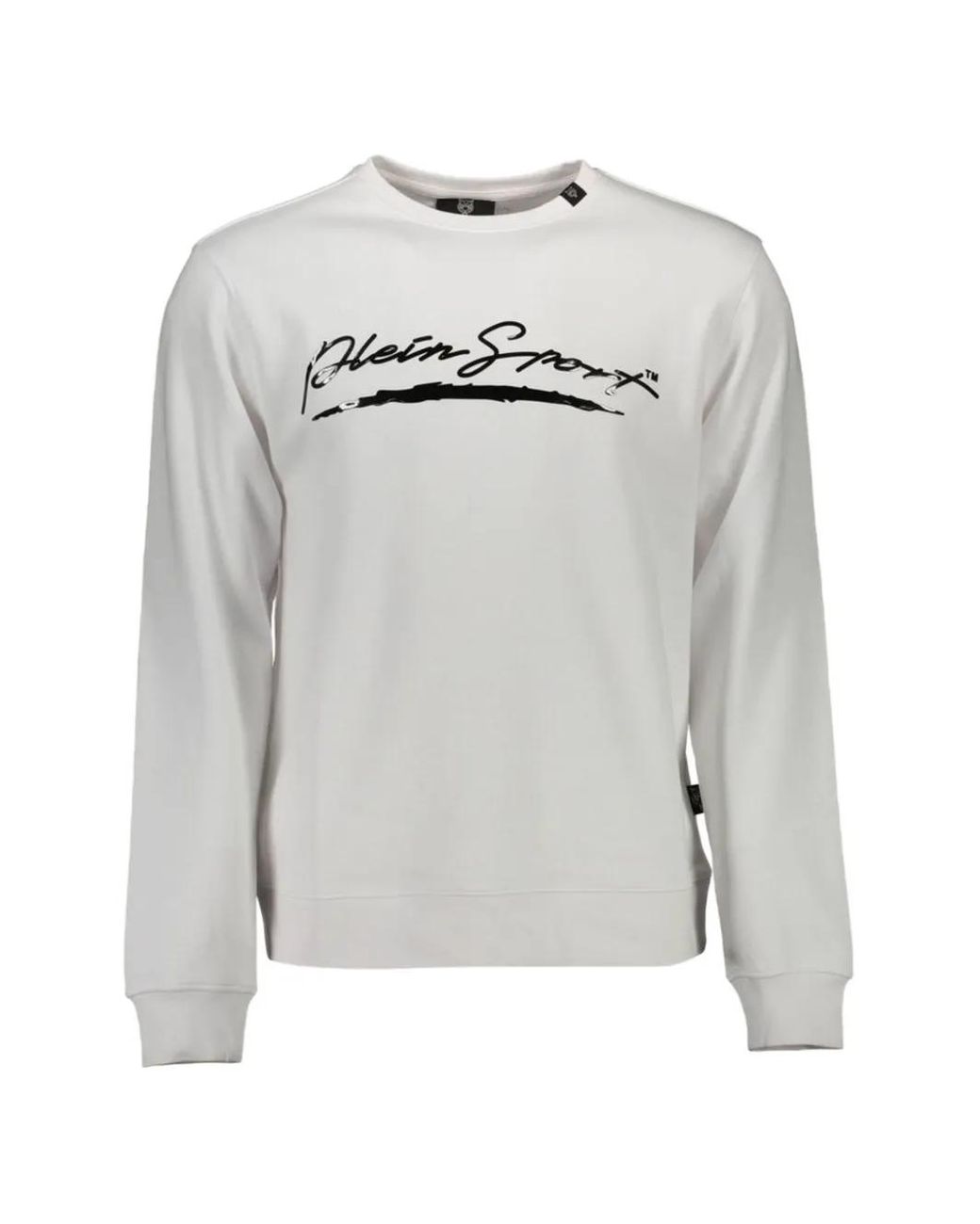 Philipp Plein Gray Pull À Logo Imprimé for men
