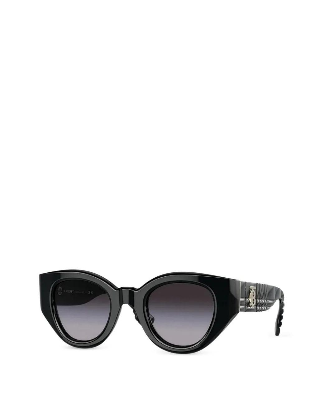 Burberry Black Cat-Eye Sunglasses