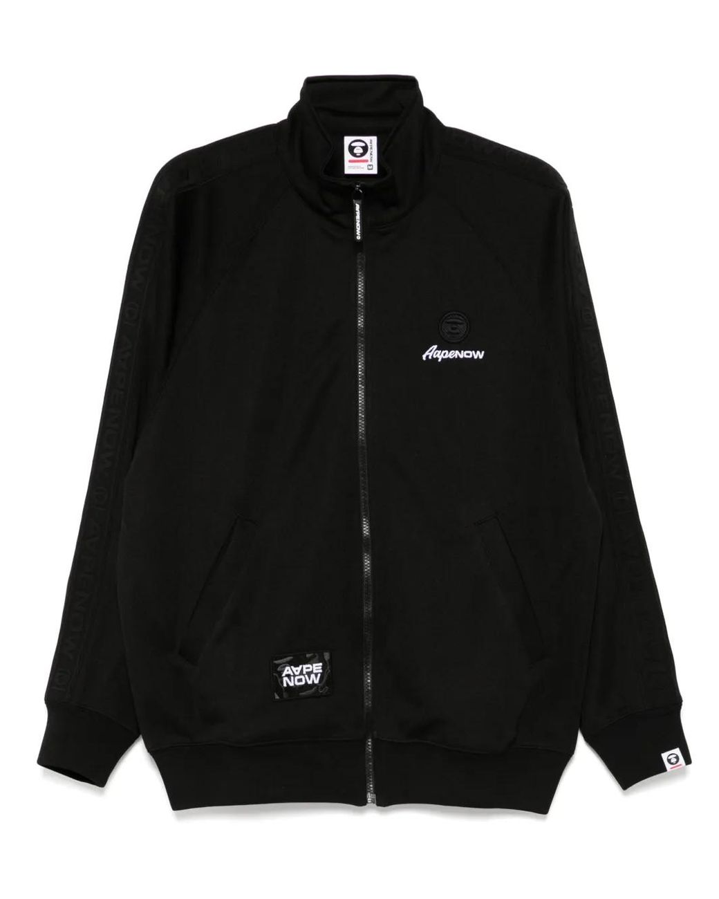 Aape By A Bathing Ape Black Aapenow Track Jacket for men