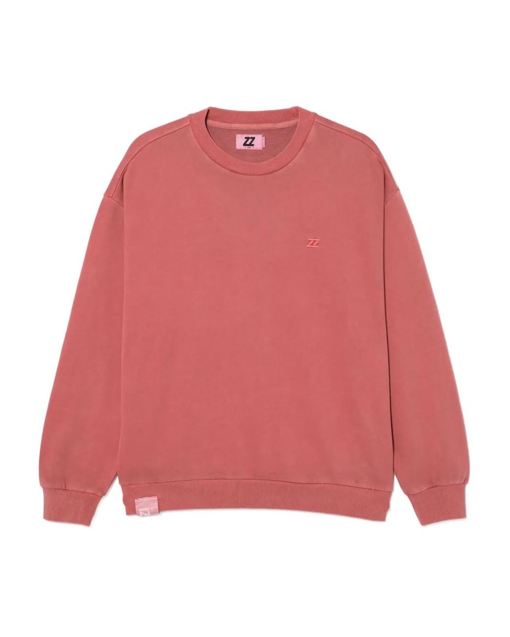 Izzue Pink Logo-Embroidered Sweatshirt for men
