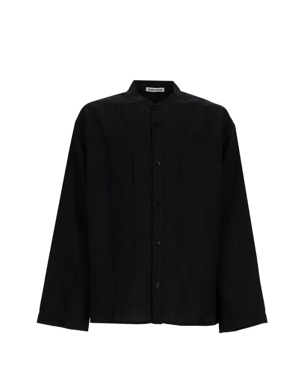 YMC Black Long Sleeve Shirt for men