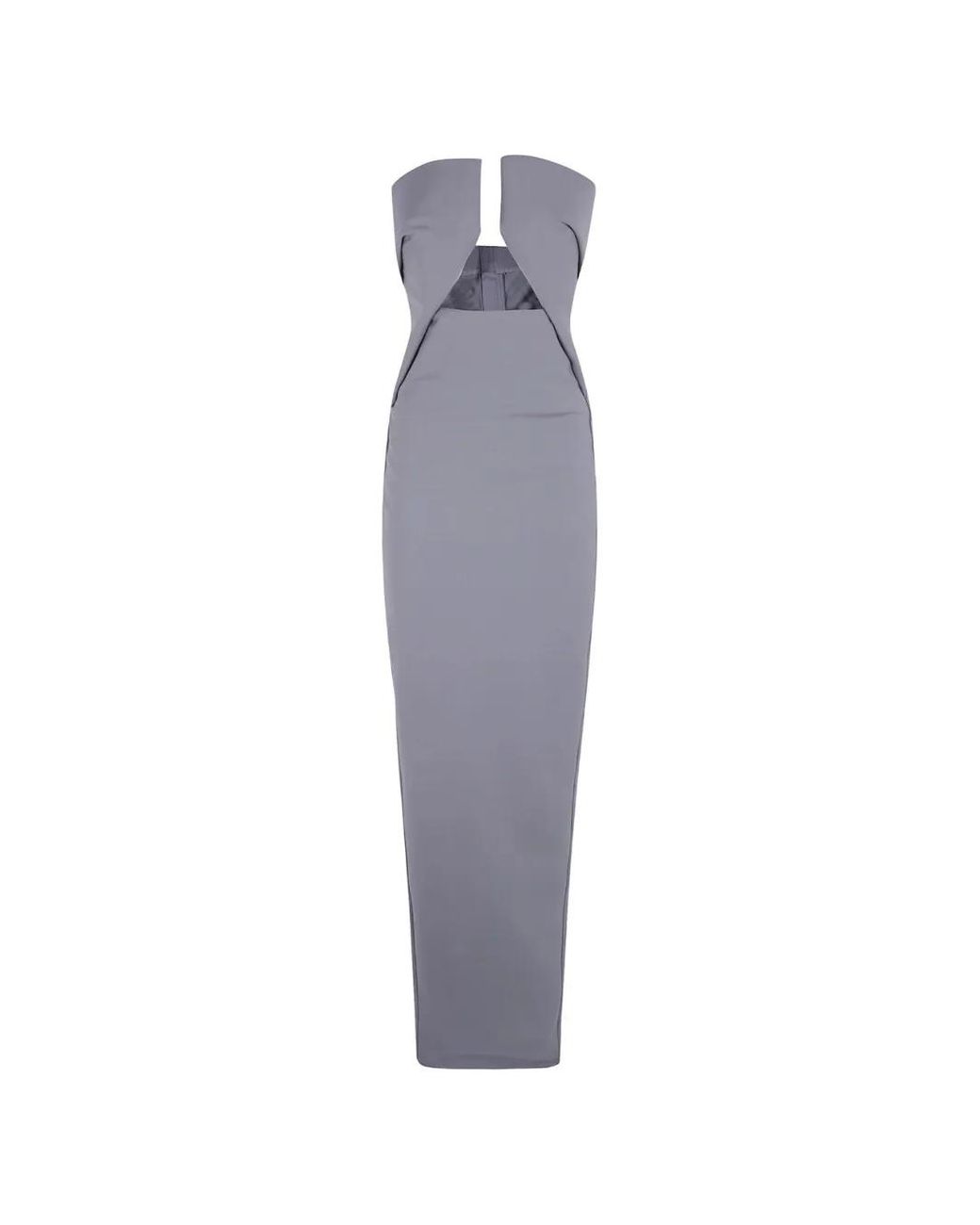 Rick Owens Blue Tower Prong Gown