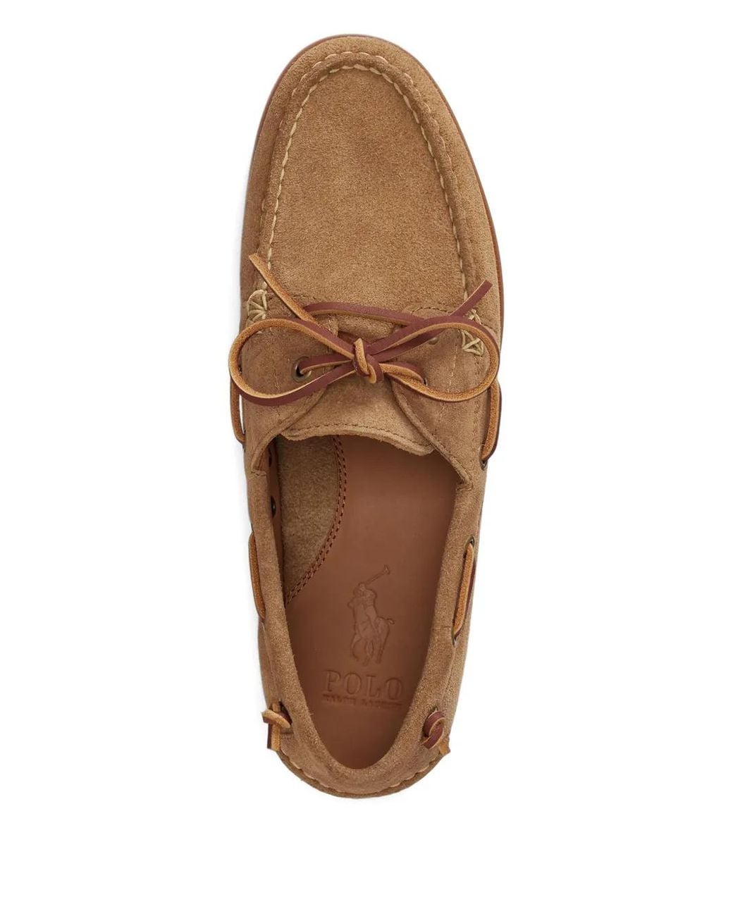 Polo Ralph Lauren Brown Merton Boat Shoes for men