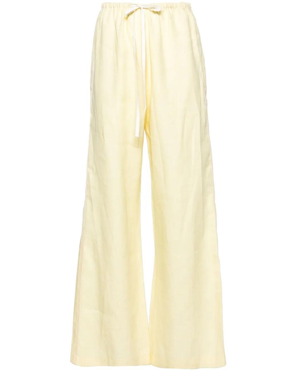 Forte_forte Yellow Elasticated Trousers