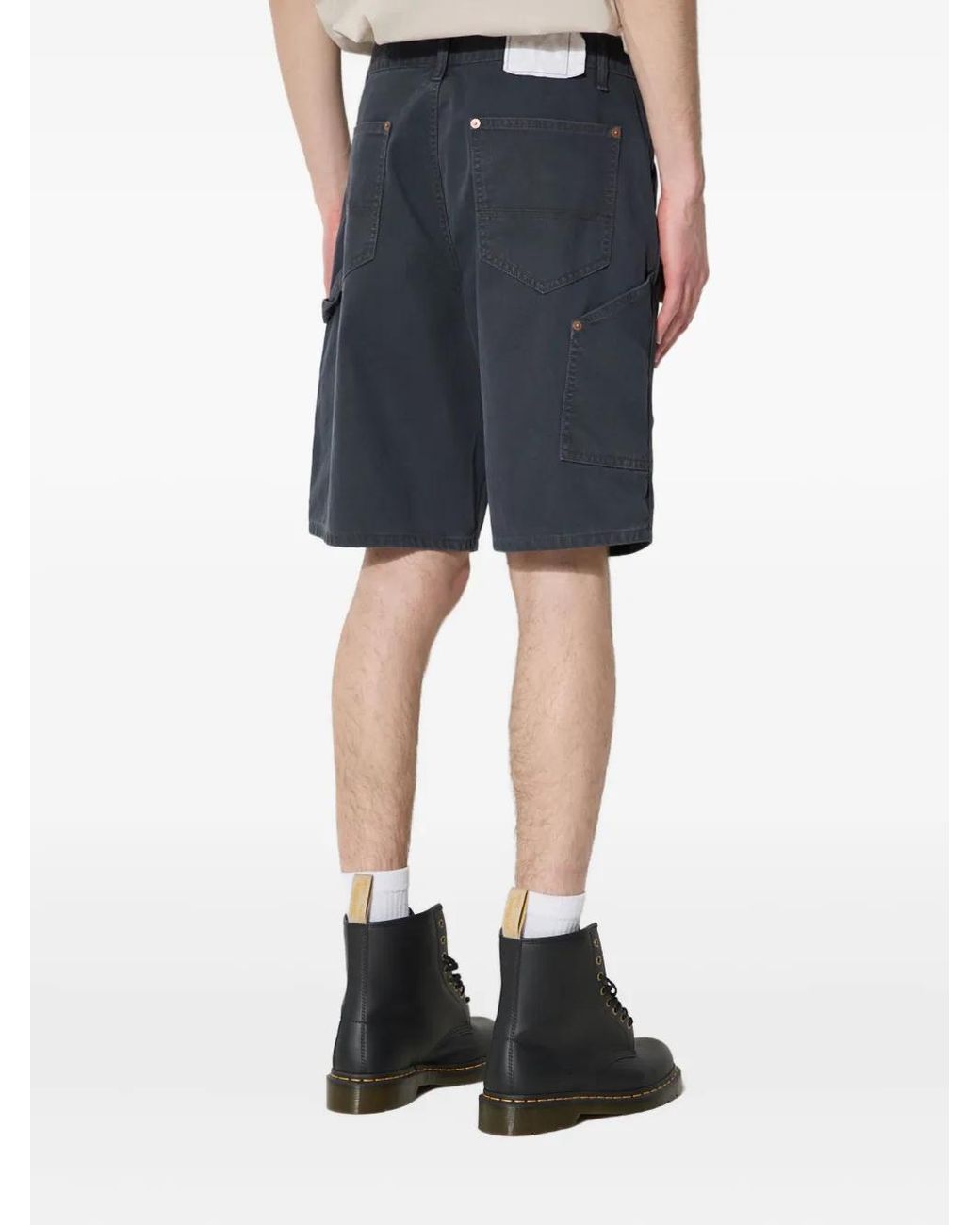 Thisisneverthat Blue Pocket Denim Shorts for men