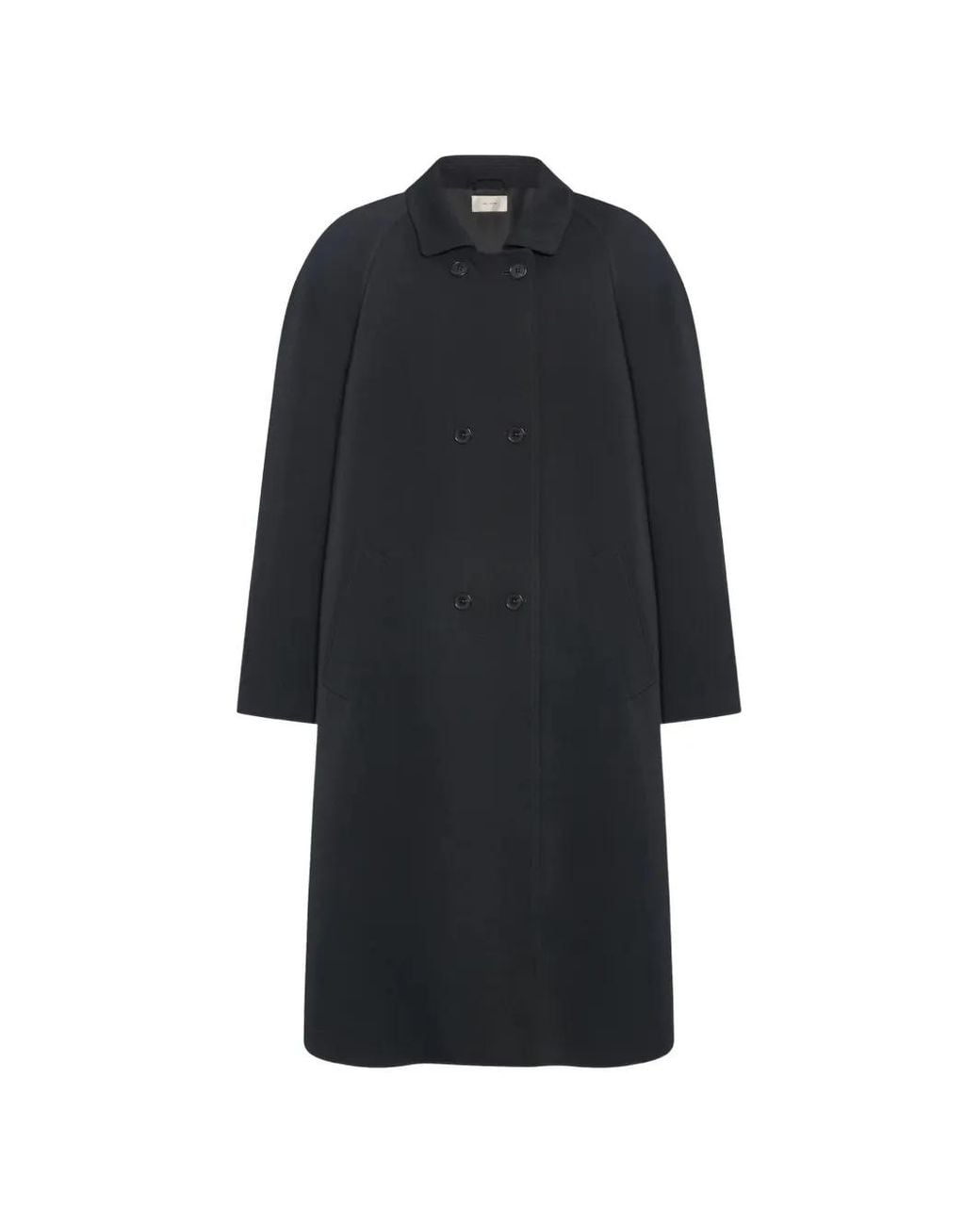The Row Blue Emma Coat