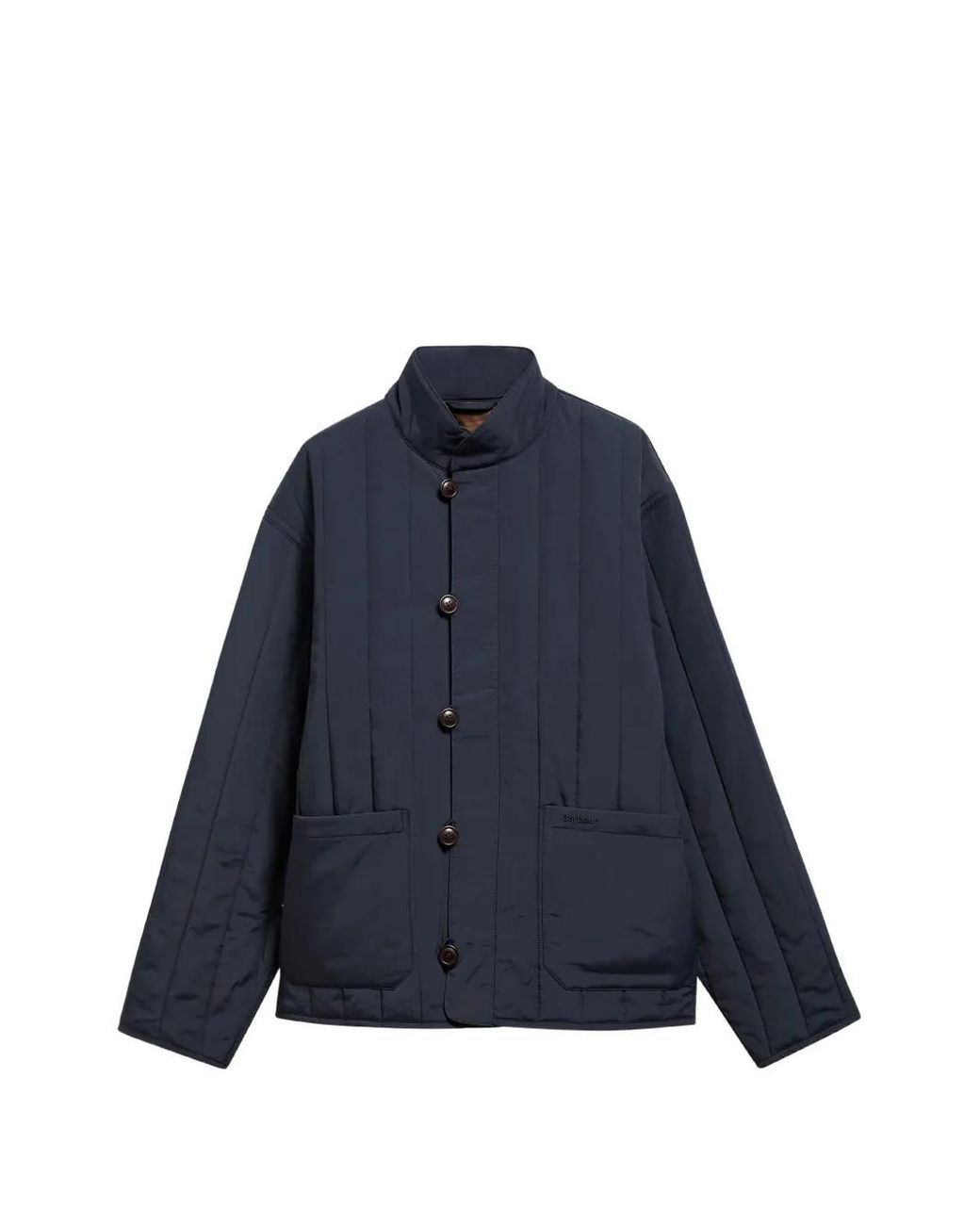 Barbour Gewatteerd Jack in het Blue voor heren
