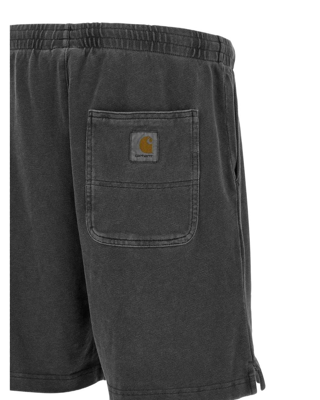 Carhartt Gray Harper Sweat Shorts for men