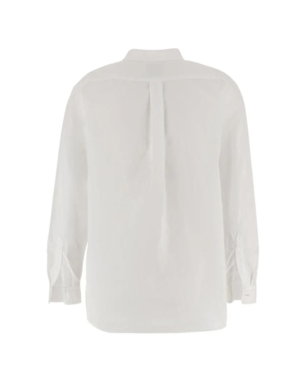 And Wander White Pockets Shirt for men