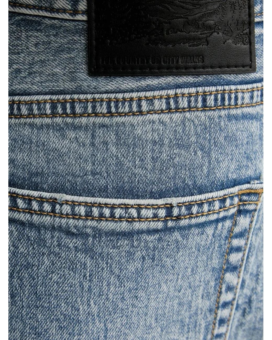 Sisley Blue Acid-Wash Jeans