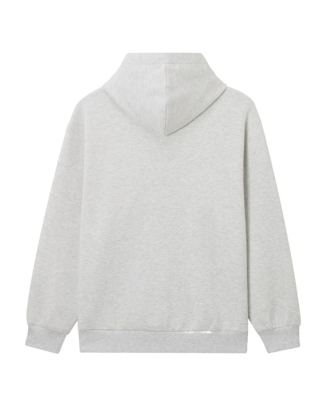 Chocoolate Gray X Russell Athletic Logo-Patch Hoodie for men