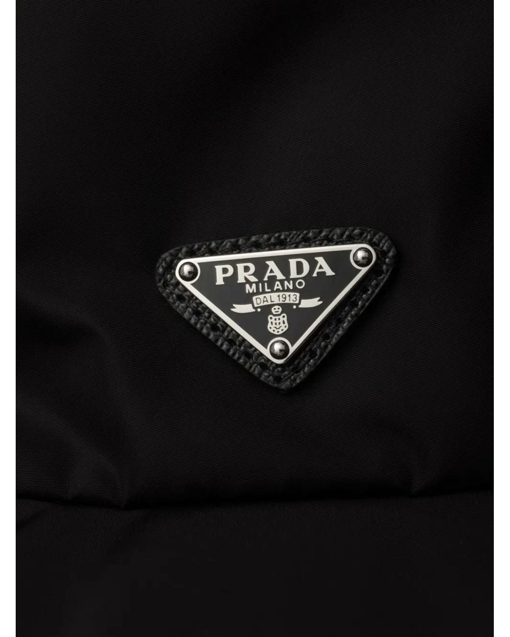 Cappello Bucket di Prada in Black
