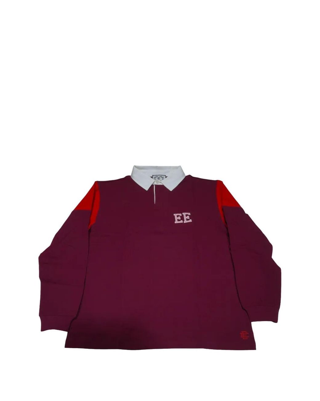 Eric Emanuel Purple Rugby Core Ee Long-Sleeve Polo Shirt for men