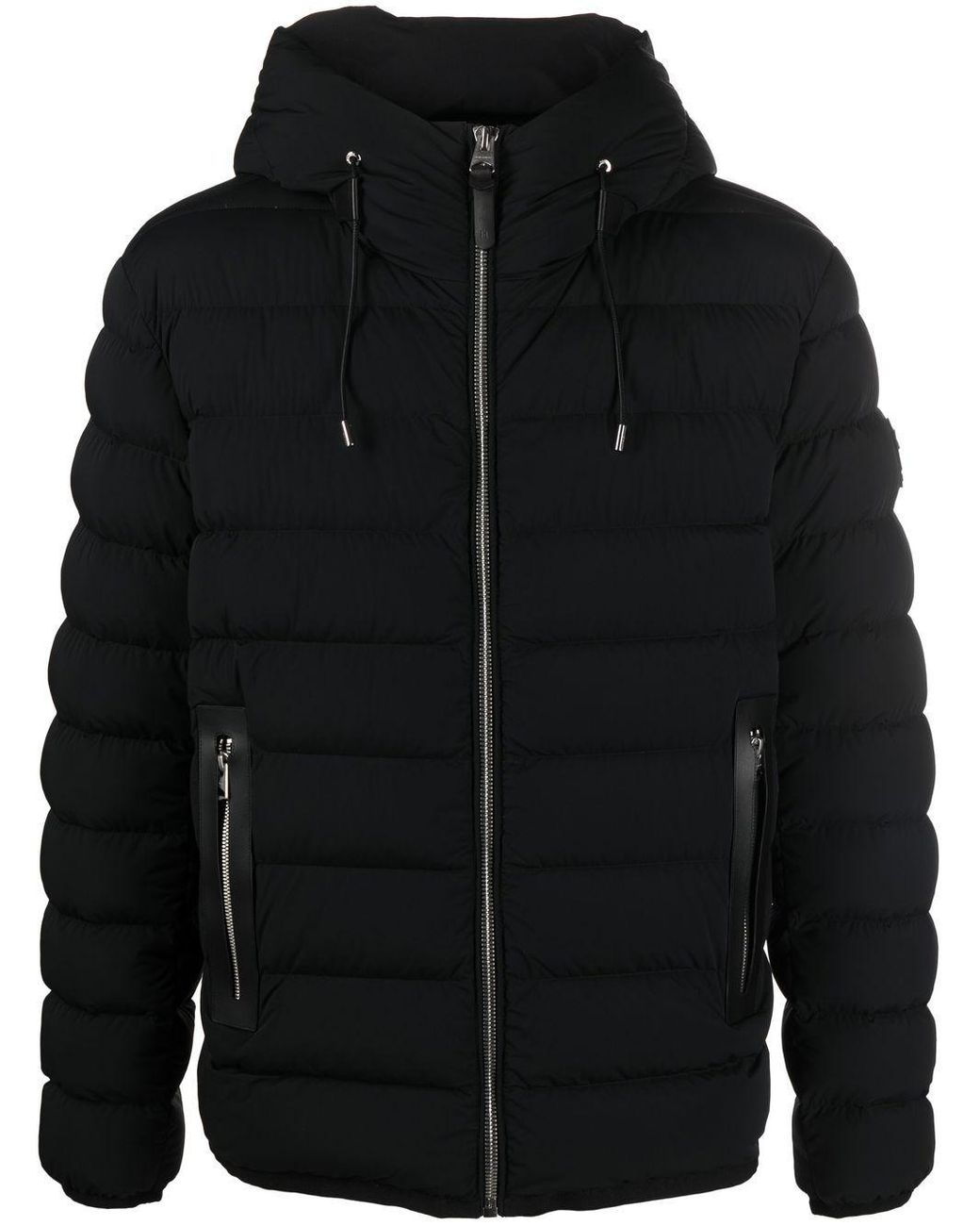 Mackage Padded Hooded Down Jacket in Black for Men Lyst