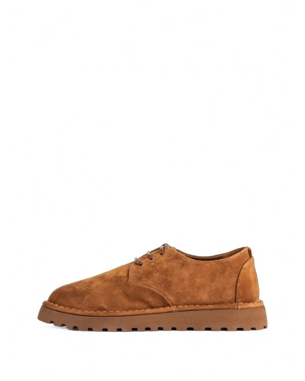 Marsèll Brown Sancrispa Alta Leather Derby Shoes