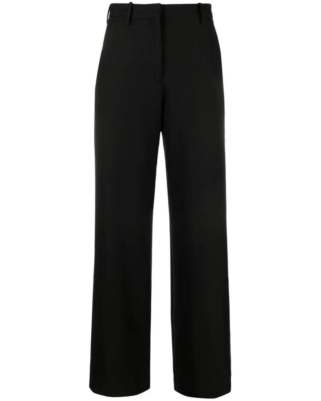 Maje Black Flared Trousers