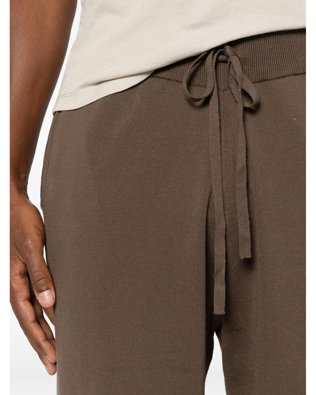 Entire studios Brown Drawstring Track Pants