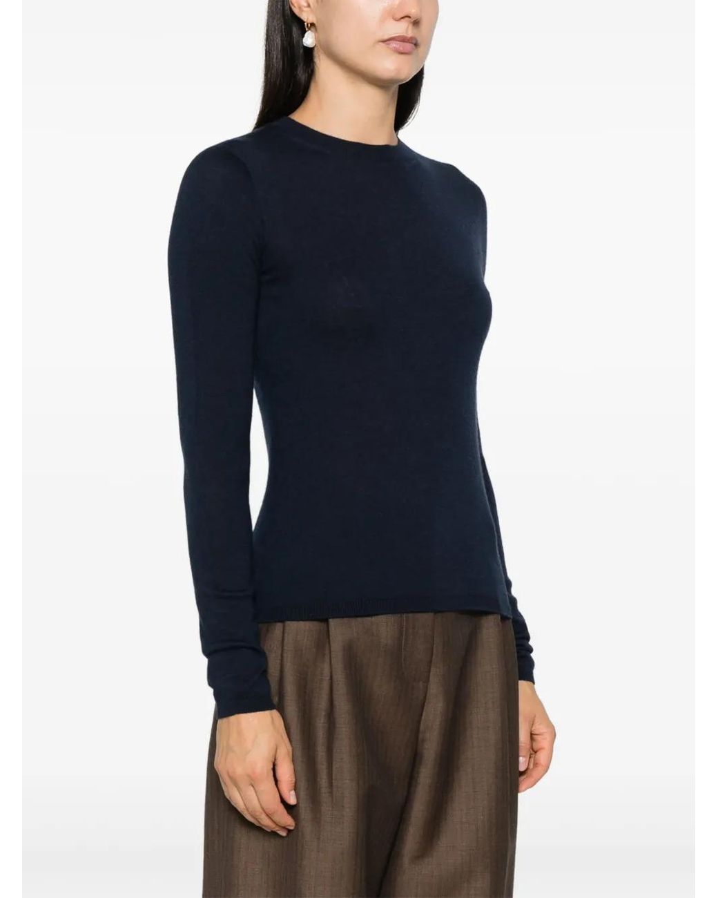 Max Mara Blue Afelio Sweater