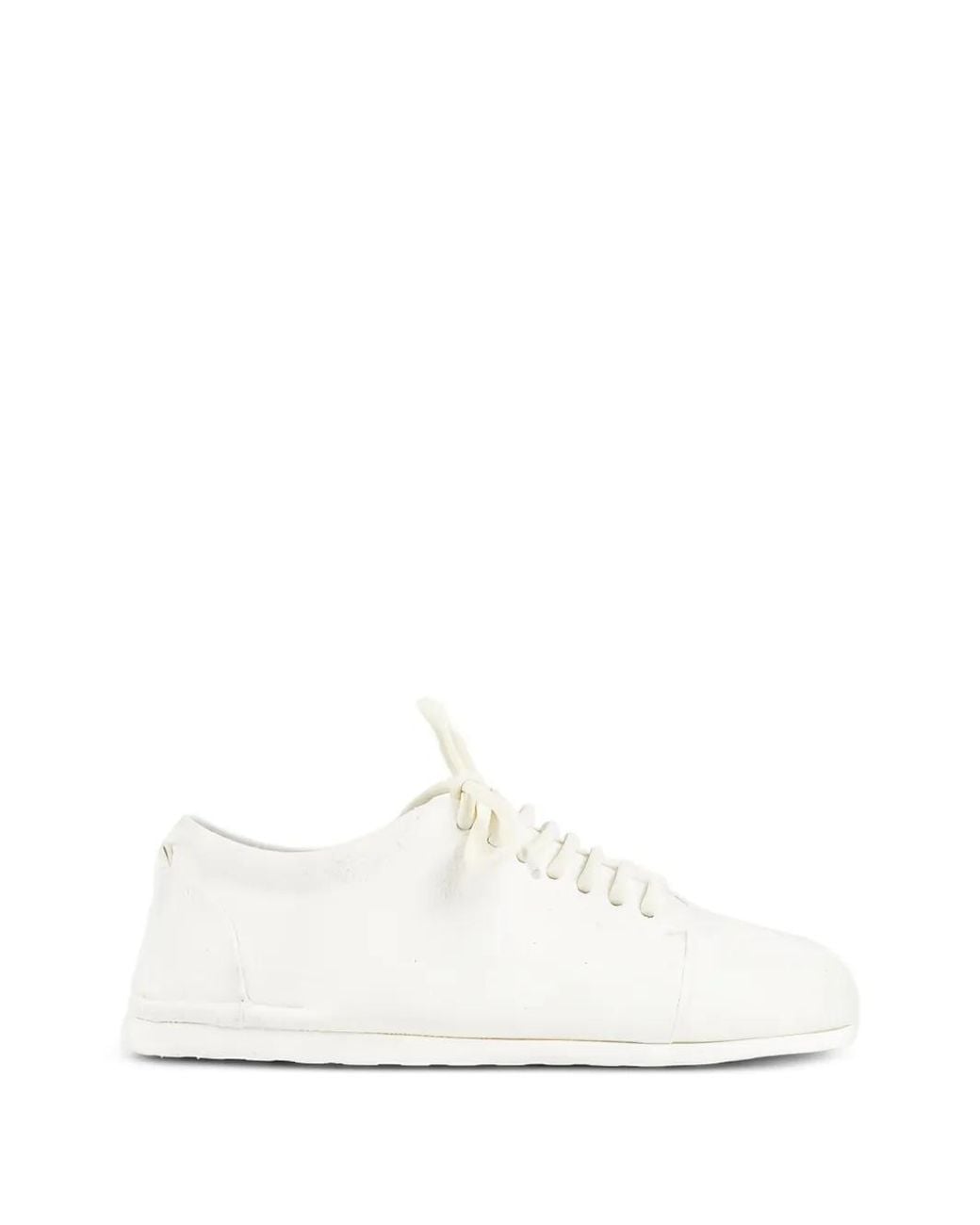 Marsèll White Sancrespella Lace-Up Derby Shoes