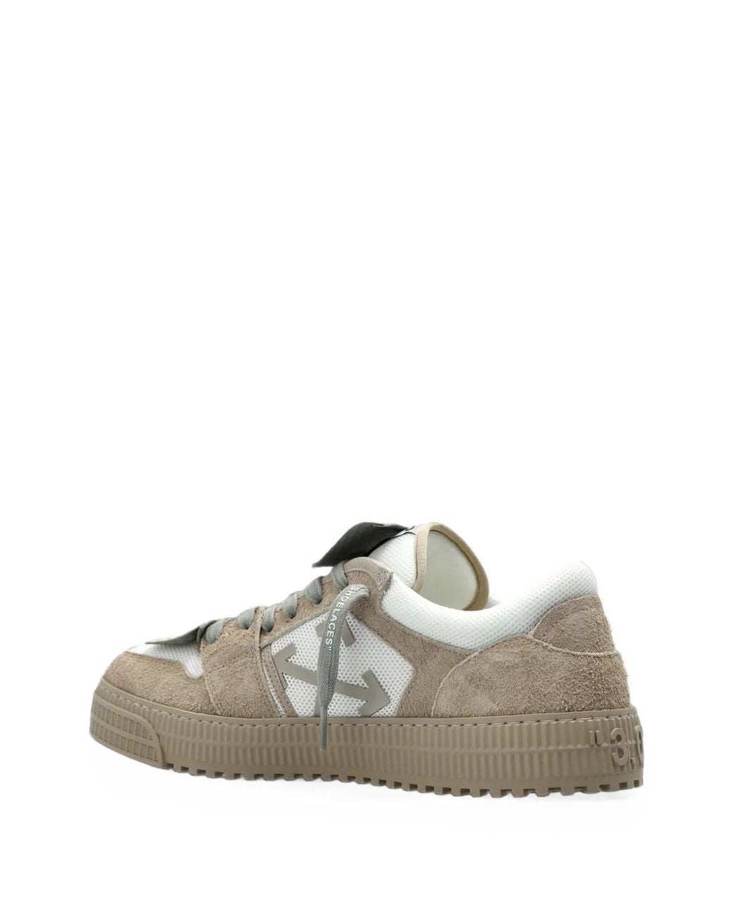 Off-White c/o Virgil Abloh Gray Low Top 3.0 Off Court Sneakers for men