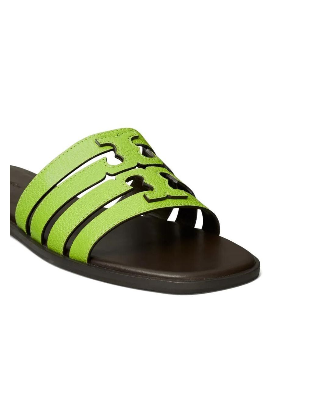 Tory Burch Green Ines Sandals