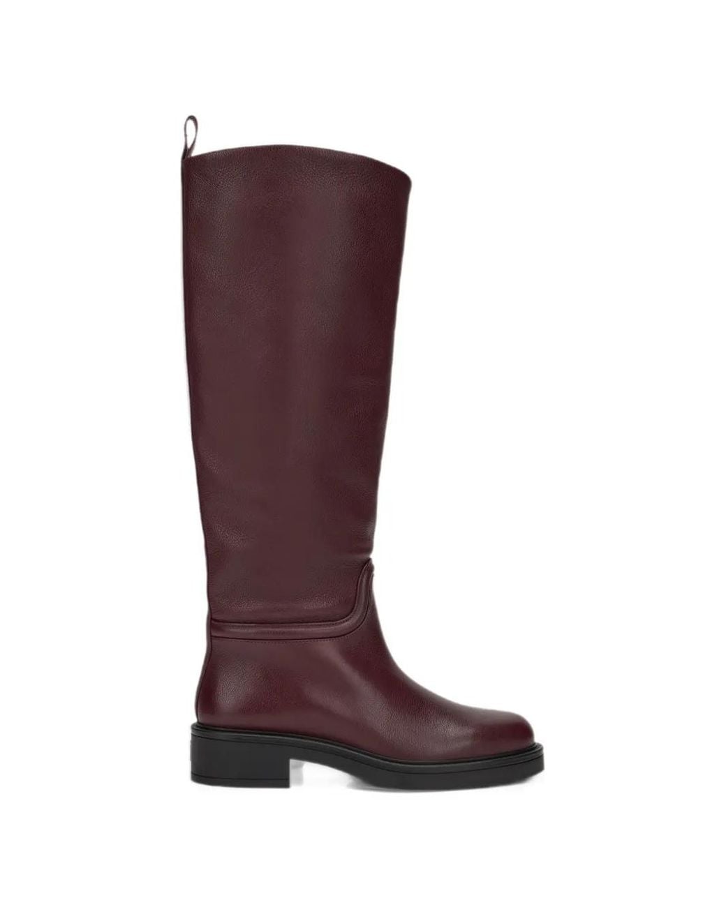 Stuart Weitzman Purple Celia Riding Boots