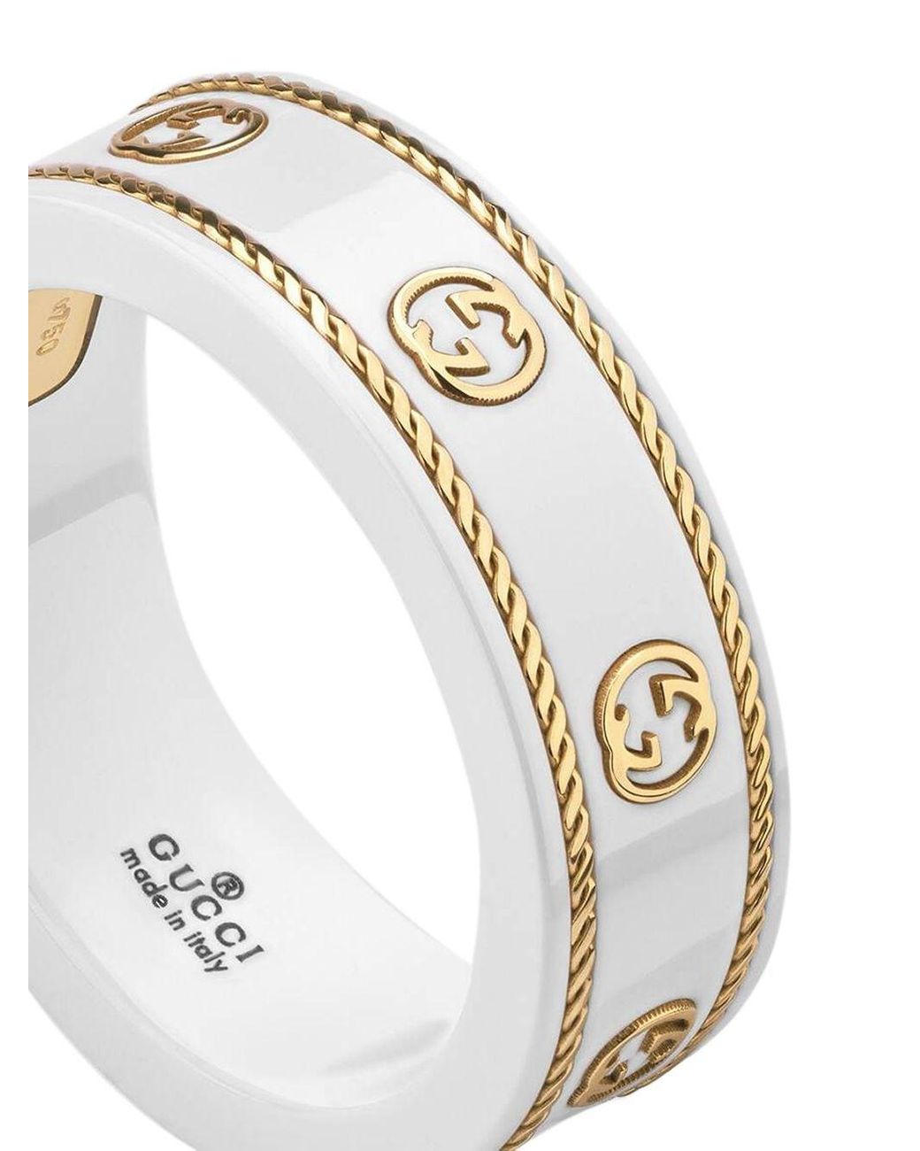 gucci monogram ring