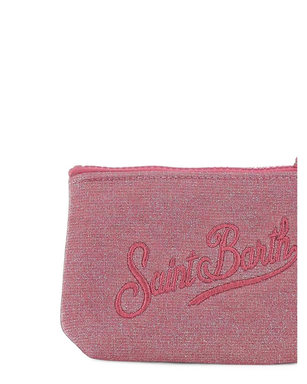 Clutch Aline Mini di Mc2 Saint Barth in Pink
