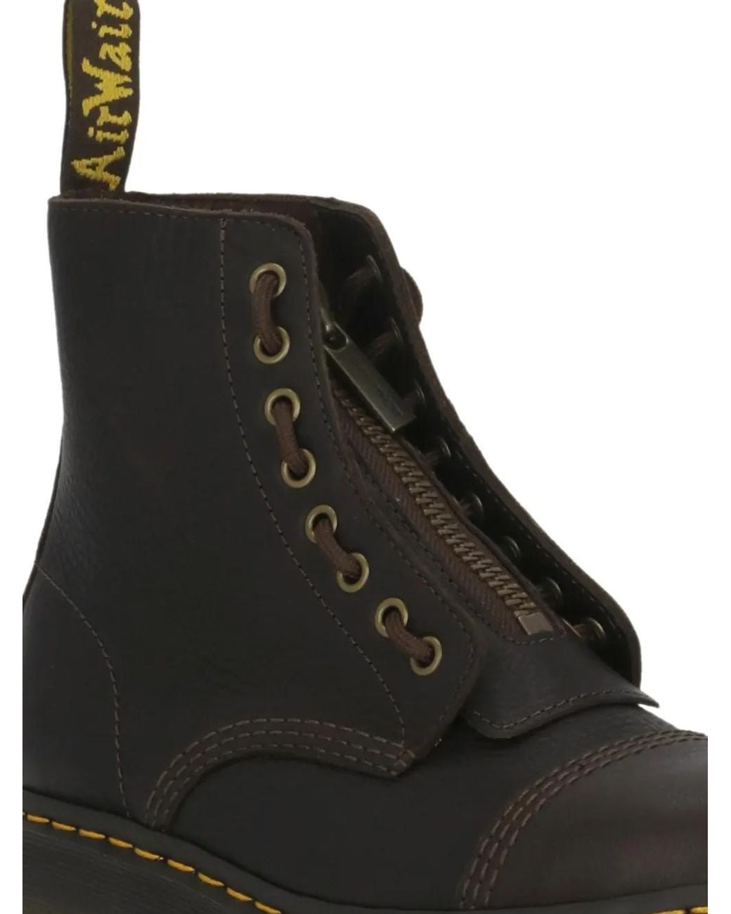 Dr. Martens Black Sinclair Platform Ankle Boots