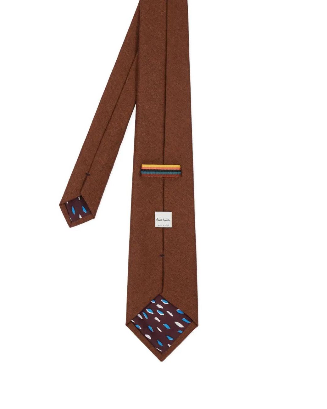 Paul Smith Brown Pointed-Tip Tie for men