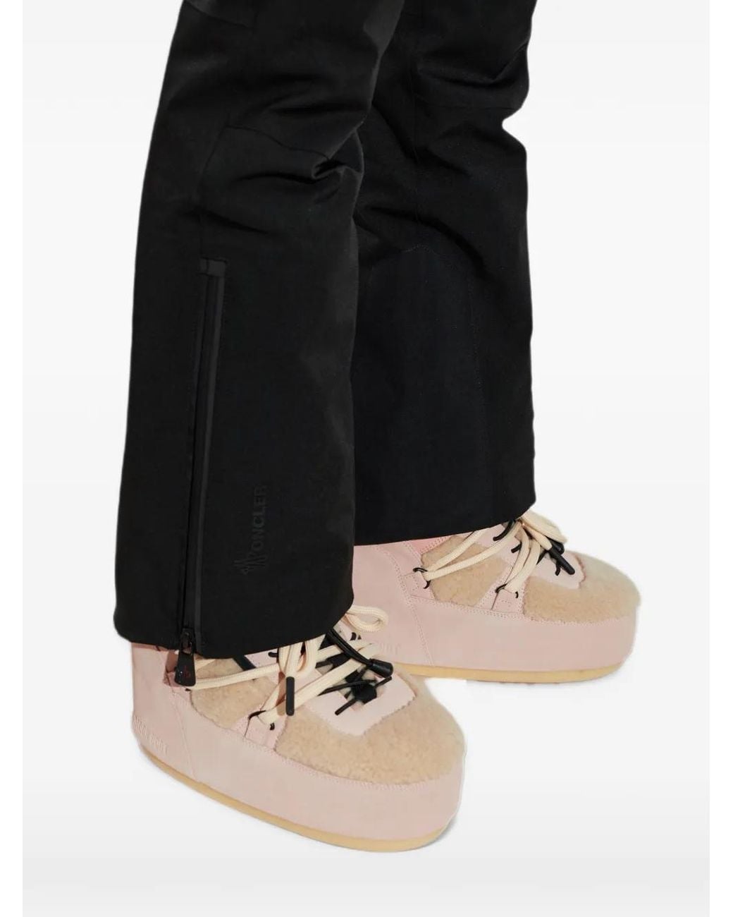 Moncler Natural X Moon Boot Icon Low Snow Boots