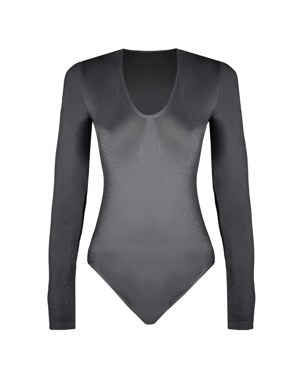 Wolford Black Body À Manches Longues