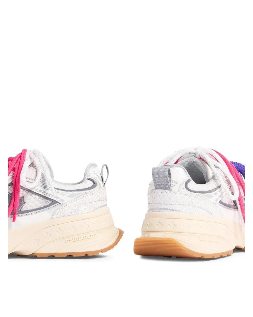 DSquared² Pink Sprinter Sneakers